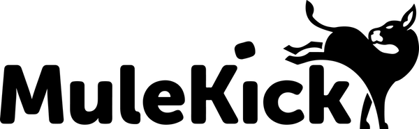 mulekick store logo black