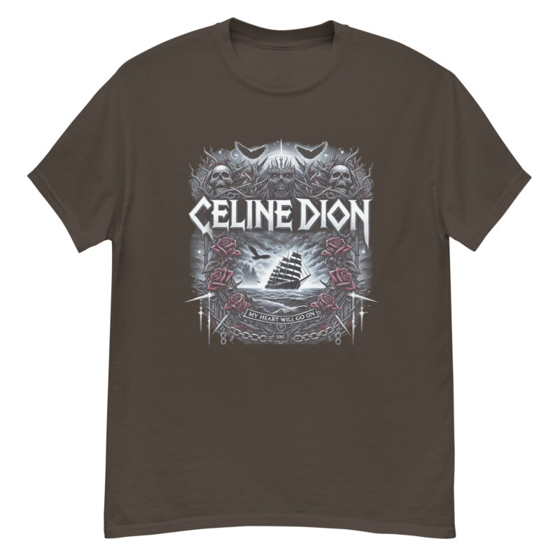 T-shirt Celine Dion Metal Edition - My Heart Will Go On - Image 5