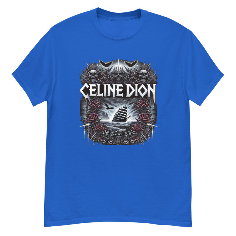 T-shirt Celine Dion Metal Edition - My Heart Will Go On - Image 6