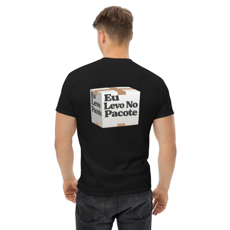 T-shirt "Eu Levo No Pacote" – Humor, Estilo e Conforto - Image 3