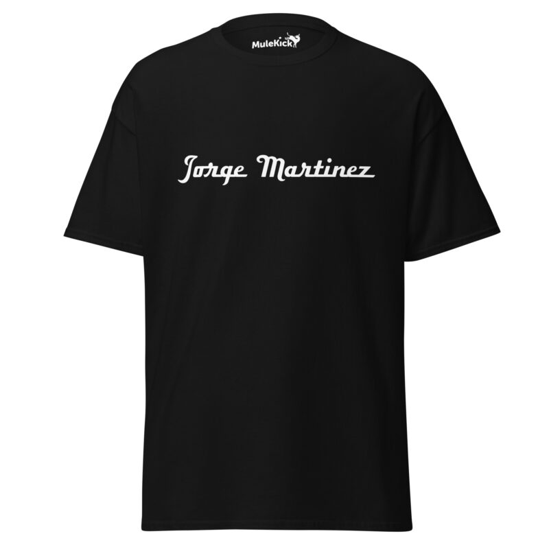 Jorge Martinez x Foo Fighters – T-shirt com Estilo Rock