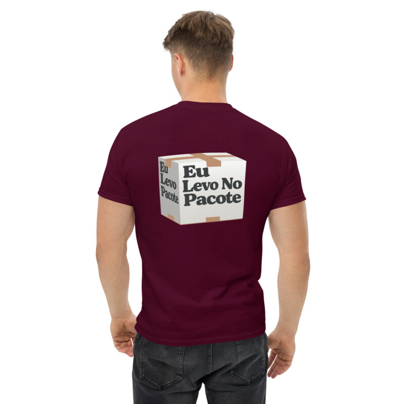 T-shirt "Eu Levo No Pacote" – Humor, Estilo e Conforto - Image 2