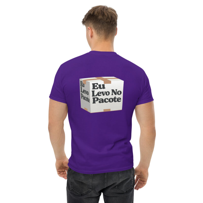 T-shirt "Eu Levo No Pacote" – Humor, Estilo e Conforto - Image 4