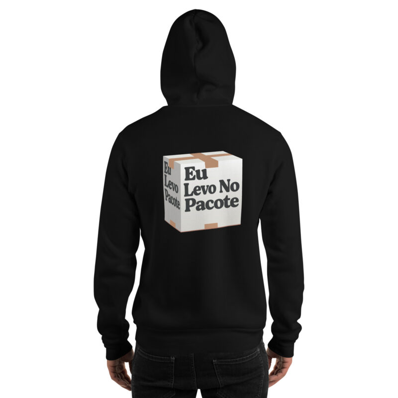 Hoodie "Eu Levo No Pacote" – Conforto e Humor Num Só - Image 4